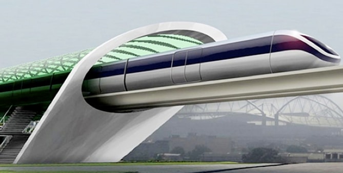 The Elon Musk Hyperloop Project. Are Pneumatic Trains Possible?